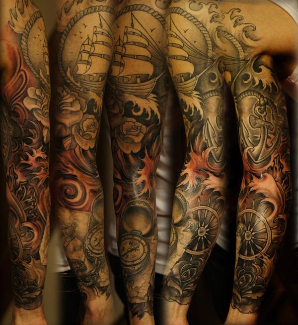 90 Cool Sleeve Tattoo Designs for Every Style
