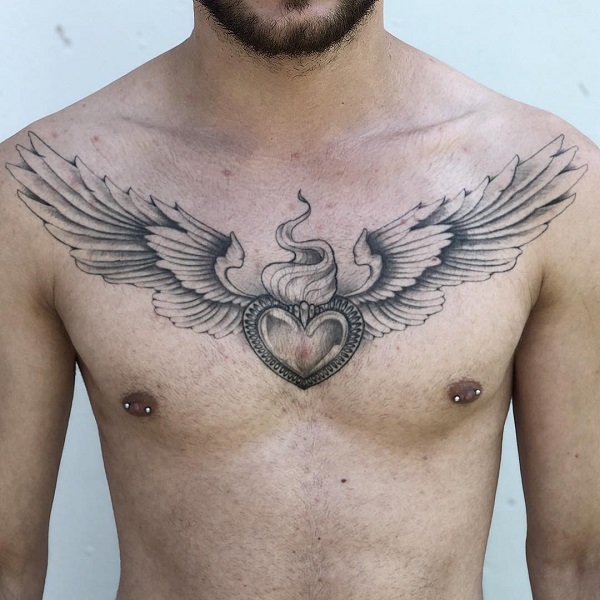 60 Sacred Heart Tattoos: A Symbolism of Love and Devotion