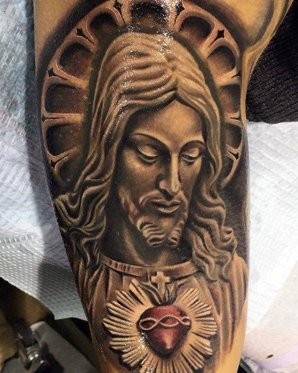60 Sacred Heart Tattoos: A Symbolism of Love and Devotion