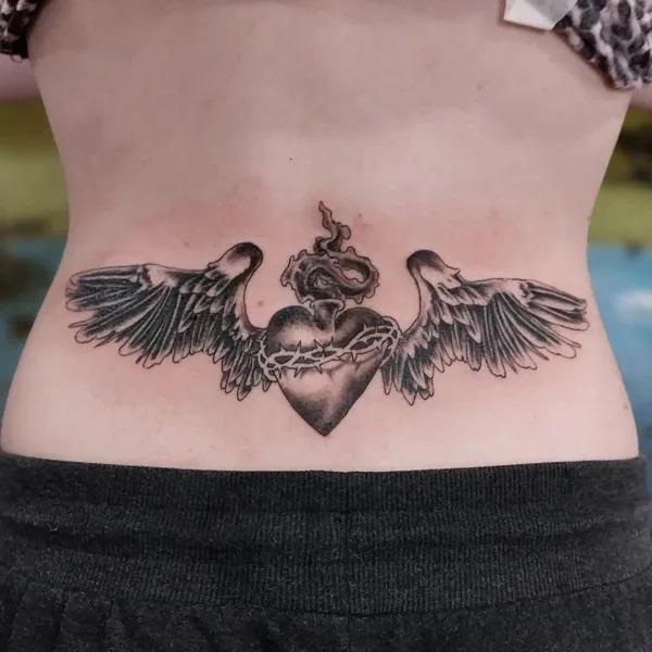 60 Sacred Heart Tattoos: A Symbolism of Love and Devotion