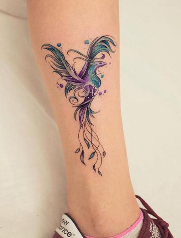60 Phoenix Tattoos - Rise of a Mythological Bird