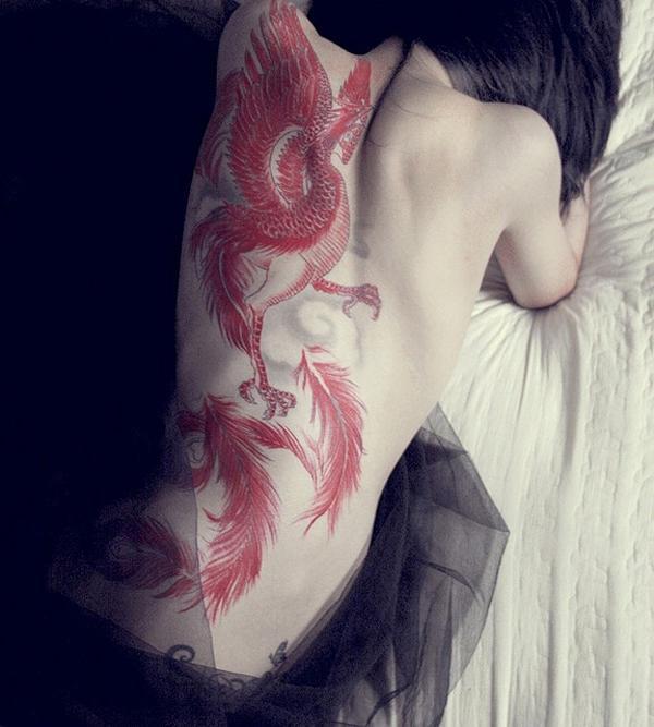 60 Phoenix Tattoos - Rise of a Mythological Bird