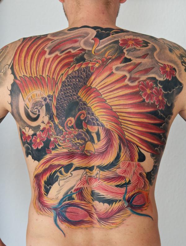 60 Phoenix Tattoos - Rise of a Mythological Bird