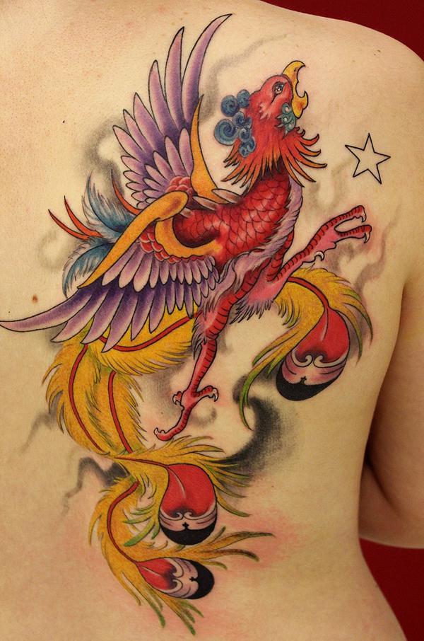 60 Phoenix Tattoos - Rise of a Mythological Bird