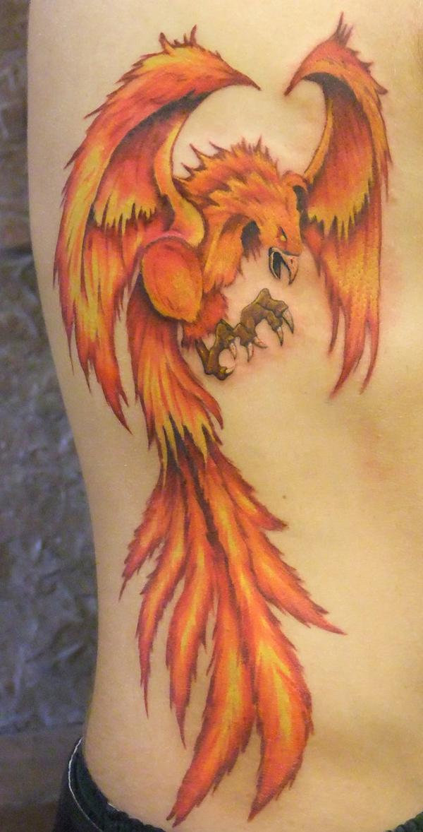 60 Phoenix Tattoos - Rise of a Mythological Bird