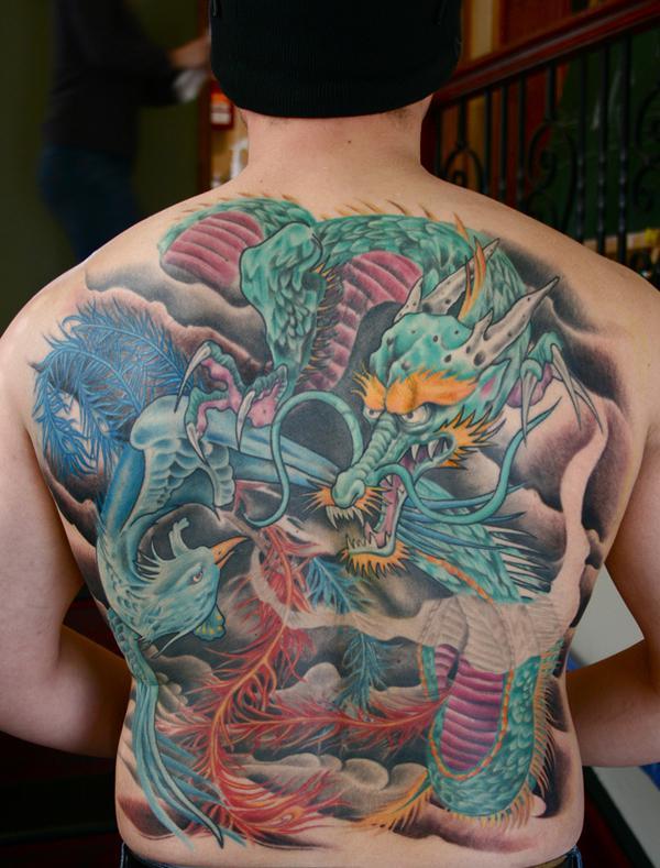 60 Phoenix Tattoos - Rise of a Mythological Bird