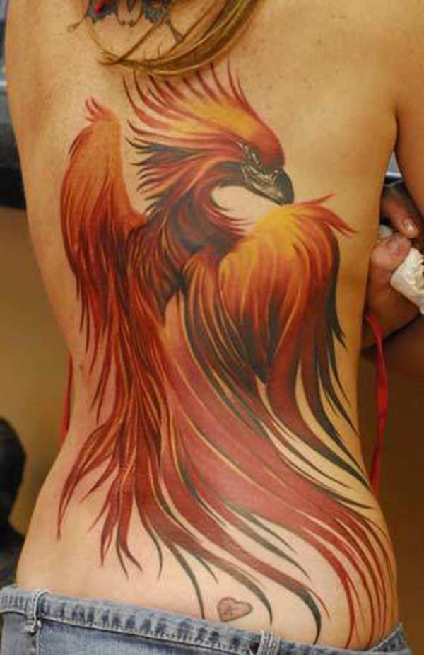 60 Phoenix Tattoos - Rise of a Mythological Bird