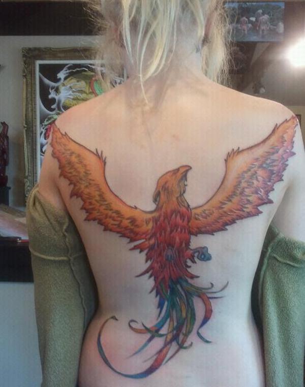 60 Phoenix Tattoos - Rise of a Mythological Bird
