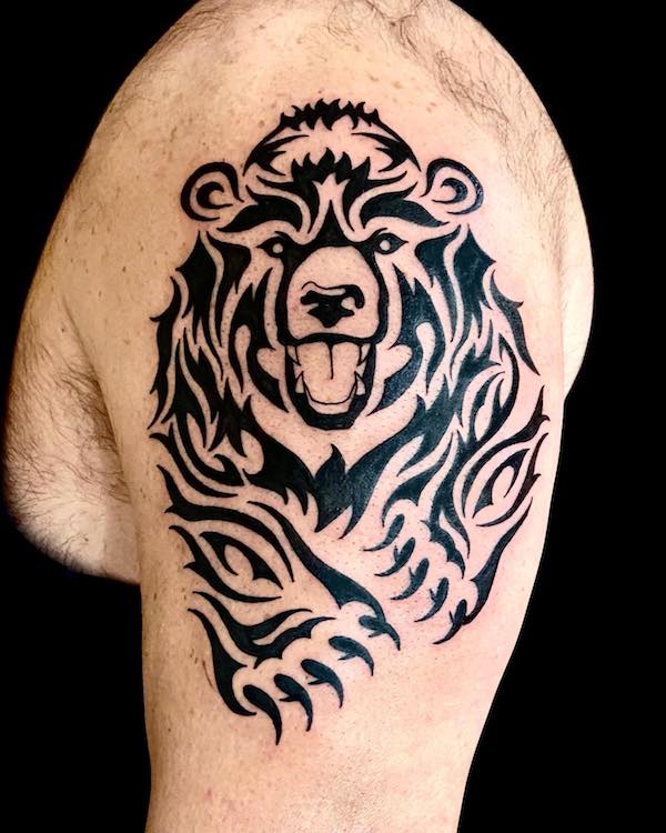 40 Stunning Bear Tattoos: Symbolism and Meanings