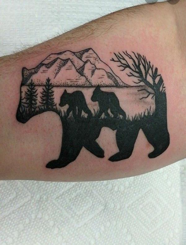 40 Stunning Bear Tattoos: Symbolism and Meanings
