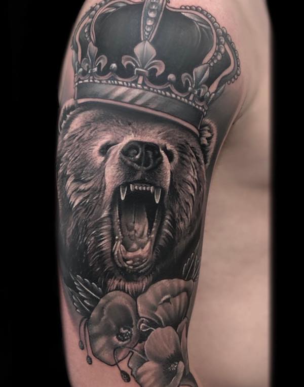 40 Stunning Bear Tattoos: Symbolism and Meanings