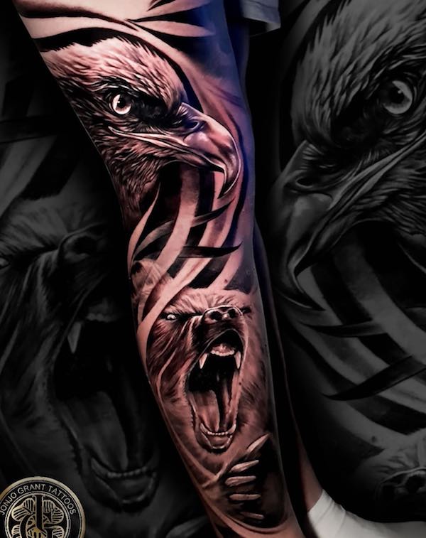 40 Stunning Bear Tattoos: Symbolism and Meanings