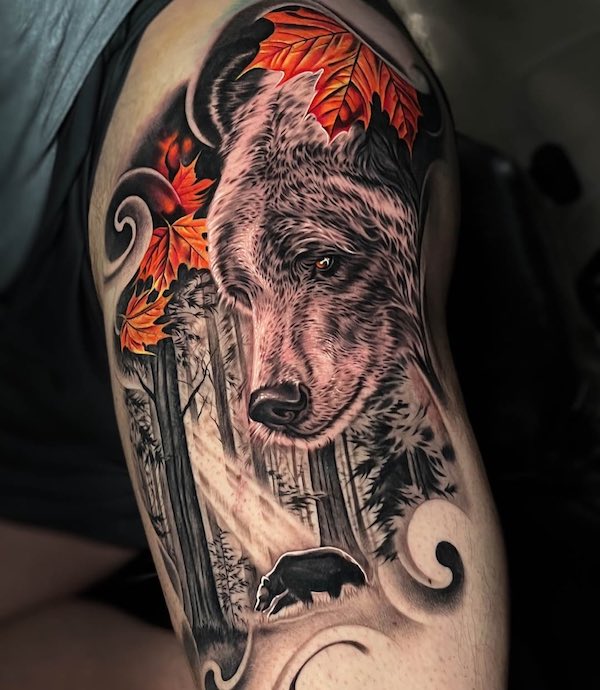 40 Stunning Bear Tattoos: Symbolism and Meanings