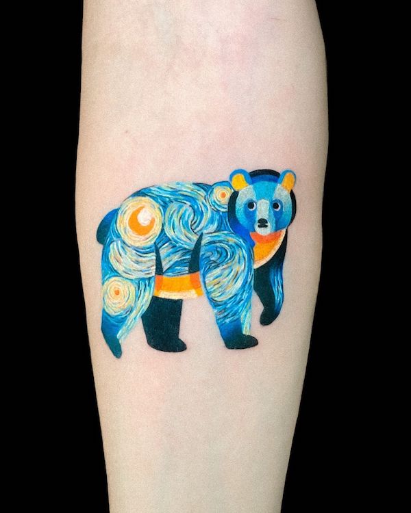 40 Stunning Bear Tattoos: Symbolism and Meanings