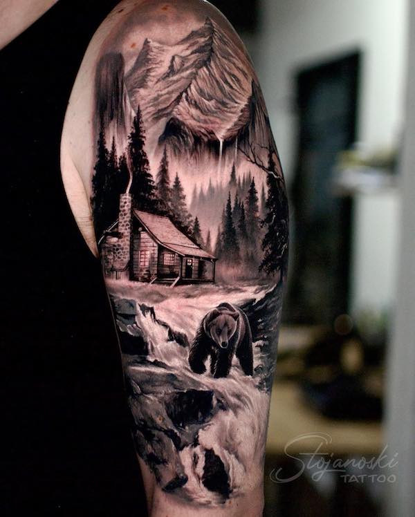 40 Stunning Bear Tattoos: Symbolism and Meanings