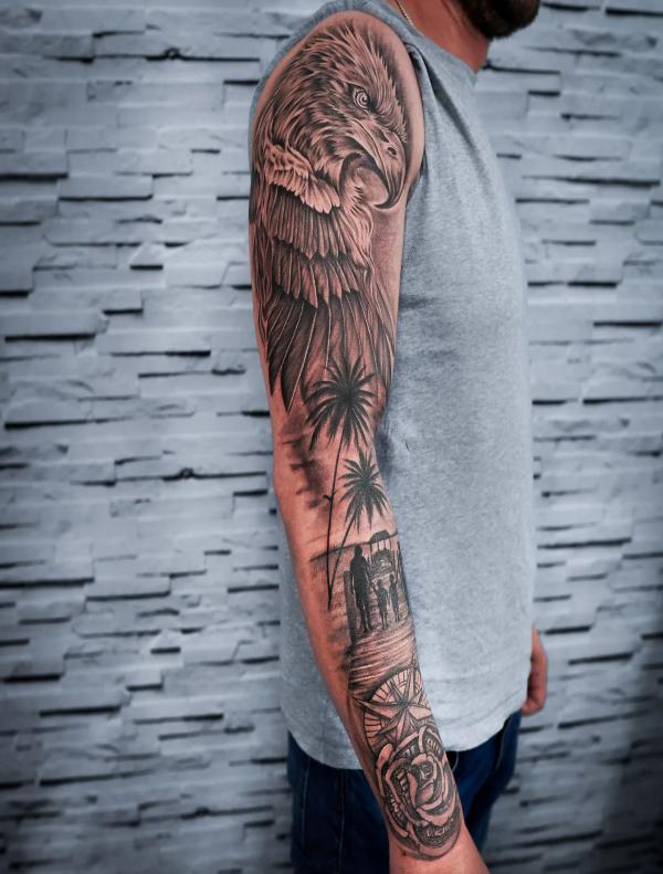 50 Eagle Tattoos: Symbolism, Culture and Design