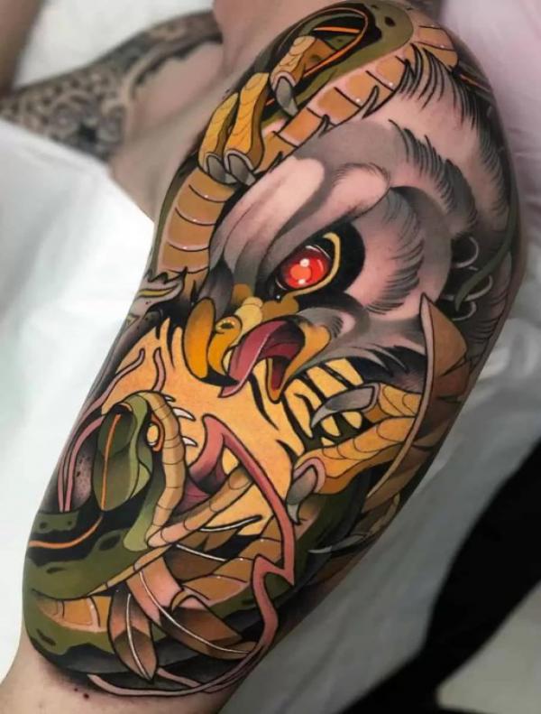 50 Eagle Tattoos: Symbolism, Culture and Design