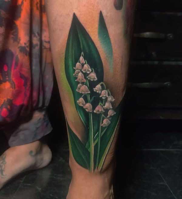 The Enchanting Beauty of Lily of the Valley Tattoos