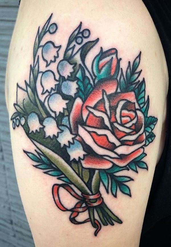 The Enchanting Beauty of Lily of the Valley Tattoos