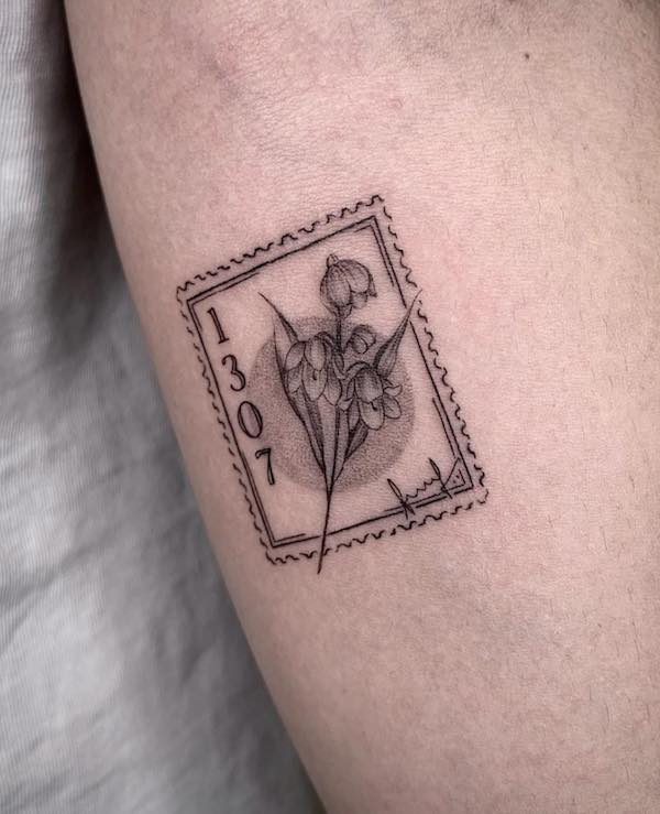 The Enchanting Beauty of Lily of the Valley Tattoos