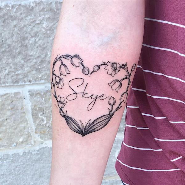 The Enchanting Beauty of Lily of the Valley Tattoos