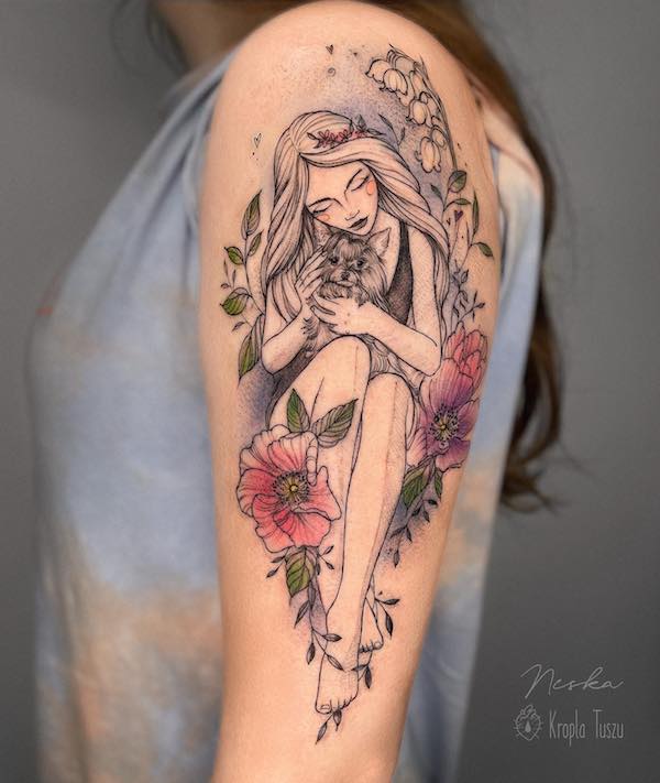 The Enchanting Beauty of Lily of the Valley Tattoos