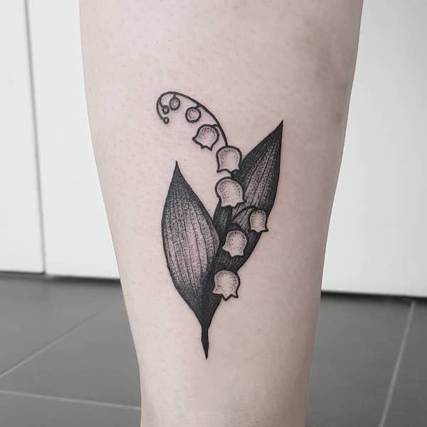 The Enchanting Beauty of Lily of the Valley Tattoos