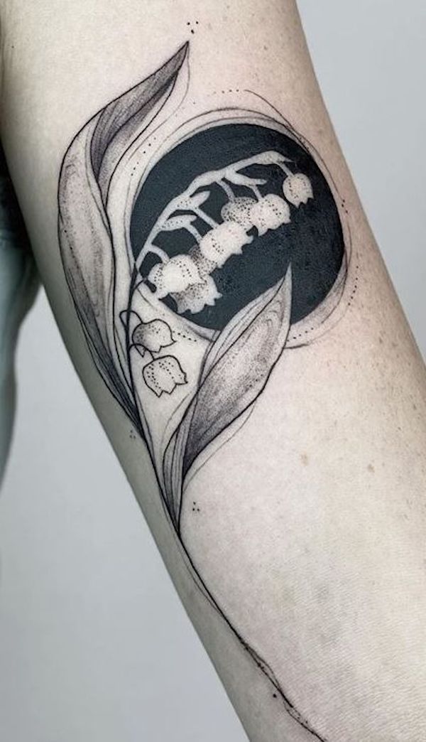 The Enchanting Beauty of Lily of the Valley Tattoos