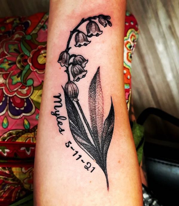 The Enchanting Beauty of Lily of the Valley Tattoos