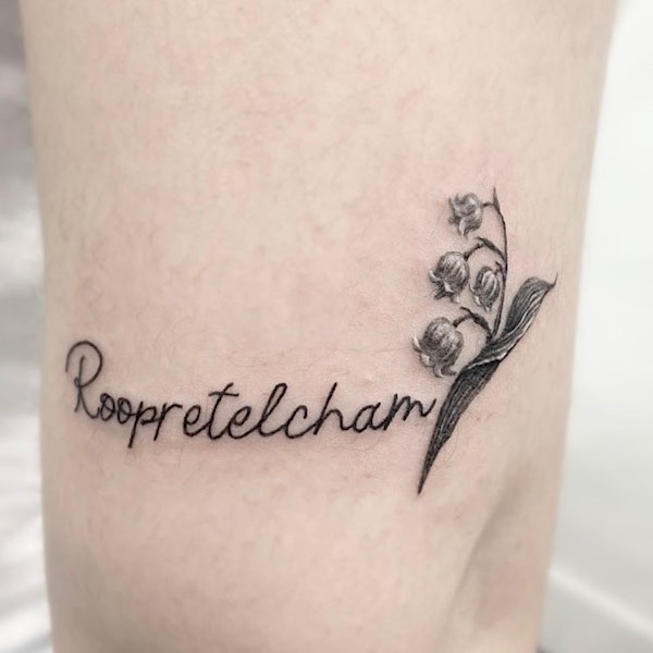The Enchanting Beauty of Lily of the Valley Tattoos
