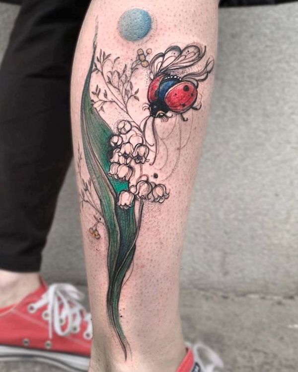 The Enchanting Beauty of Lily of the Valley Tattoos
