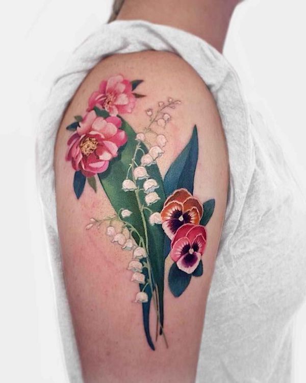 The Enchanting Beauty of Lily of the Valley Tattoos