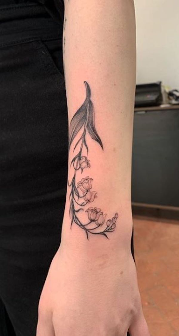 The Enchanting Beauty of Lily of the Valley Tattoos