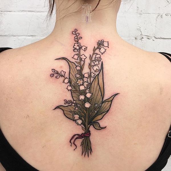 The Enchanting Beauty of Lily of the Valley Tattoos