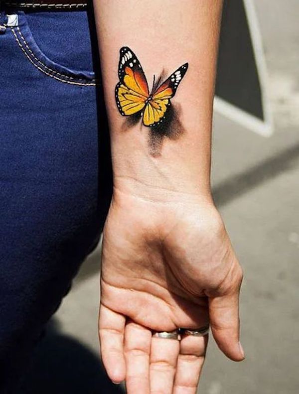 Monarch Butterfly Tattoos – Symbolism and Creativity