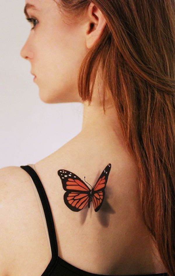 Monarch Butterfly Tattoos – Symbolism and Creativity