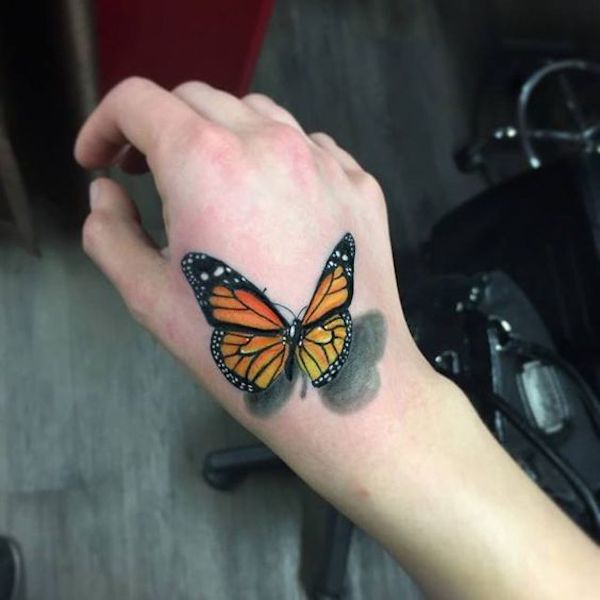 Monarch Butterfly Tattoos – Symbolism and Creativity