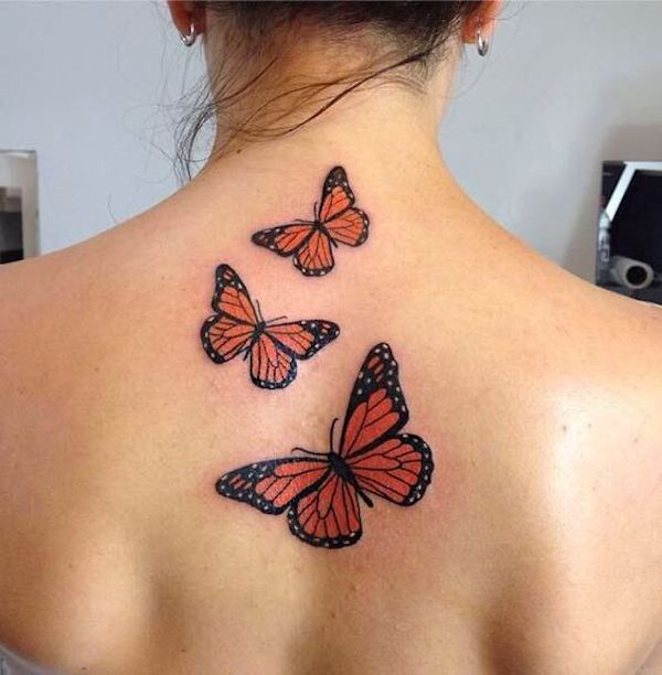 Monarch Butterfly Tattoos – Symbolism and Creativity