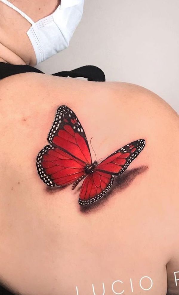 Monarch Butterfly Tattoos – Symbolism and Creativity