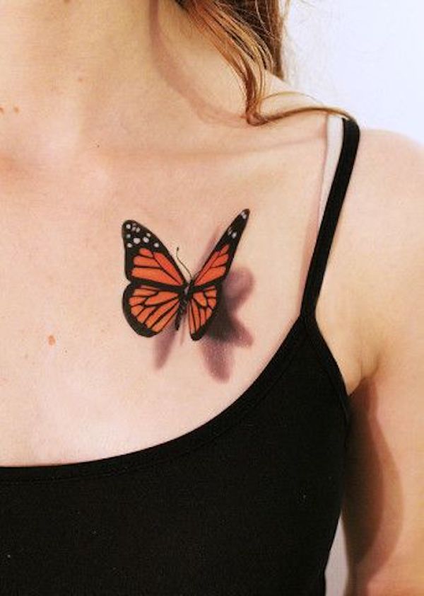 Monarch Butterfly Tattoos – Symbolism and Creativity