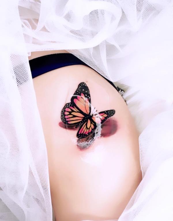 Monarch Butterfly Tattoos – Symbolism and Creativity