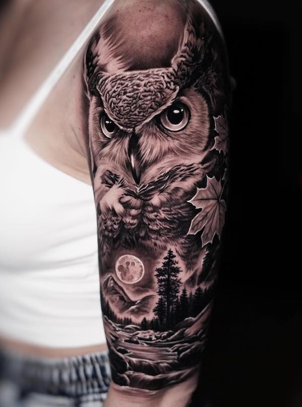 140 Owl Tattoos: Meanings, Styles and Ideas