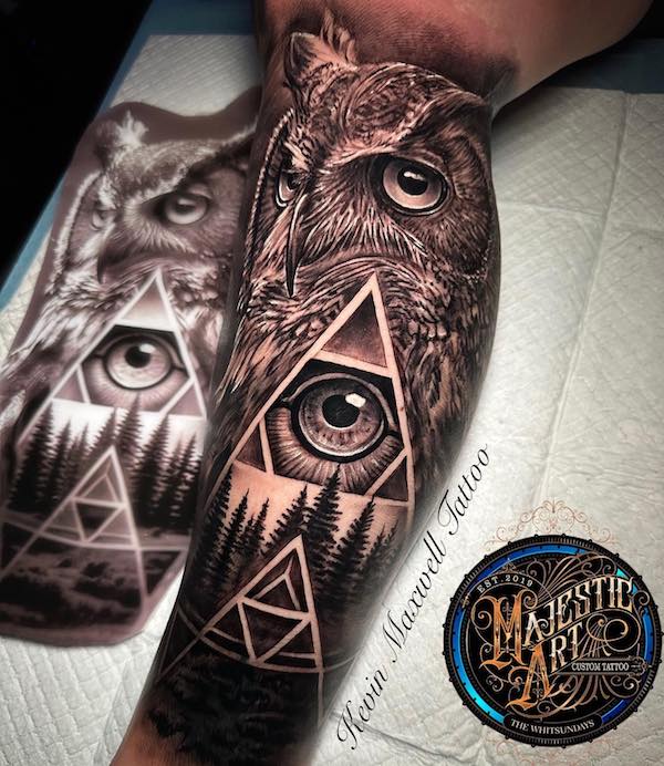 140 Owl Tattoos: Meanings, Styles and Ideas