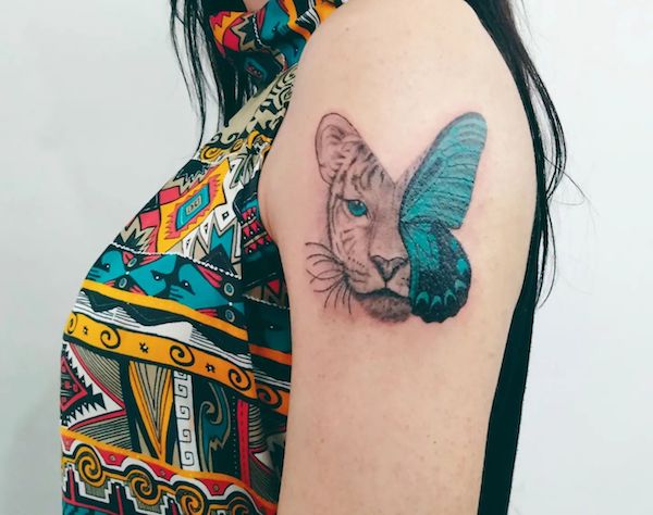 Blue Butterfly Tattoos: Meanings, Designs and Ideas