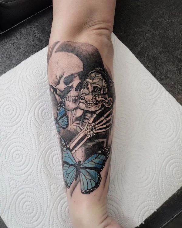 Blue Butterfly Tattoos: Meanings, Designs and Ideas