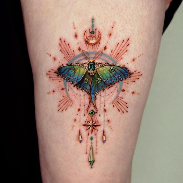 Blue Butterfly Tattoos: Meanings, Designs and Ideas