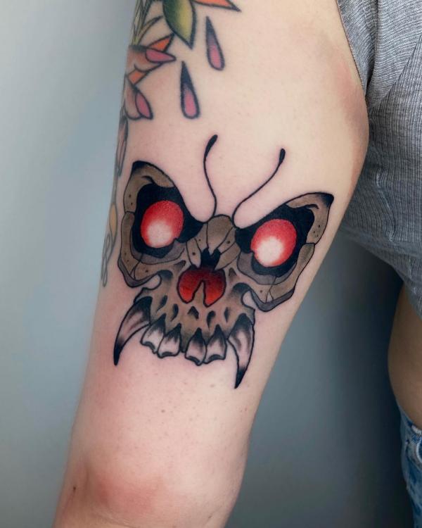 Butterfly Skull Tattoos: A Striking Fusion of Life and Death