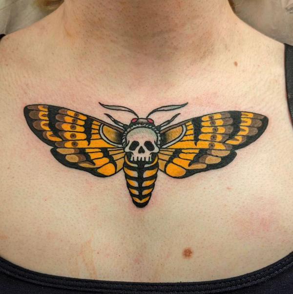 Butterfly Skull Tattoos: A Striking Fusion of Life and Death