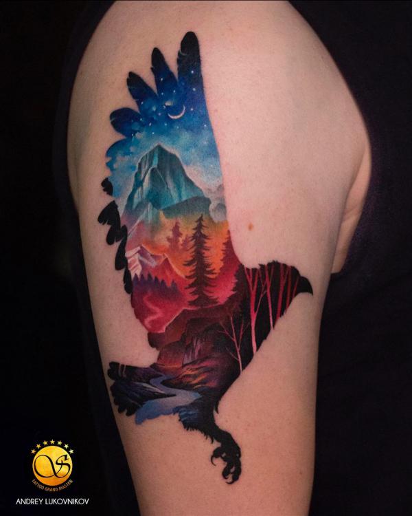 Moon and Stars Tattoos for Sky Lovers