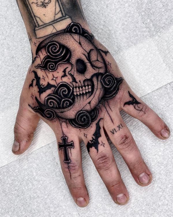 Moon and Stars Tattoos for Sky Lovers